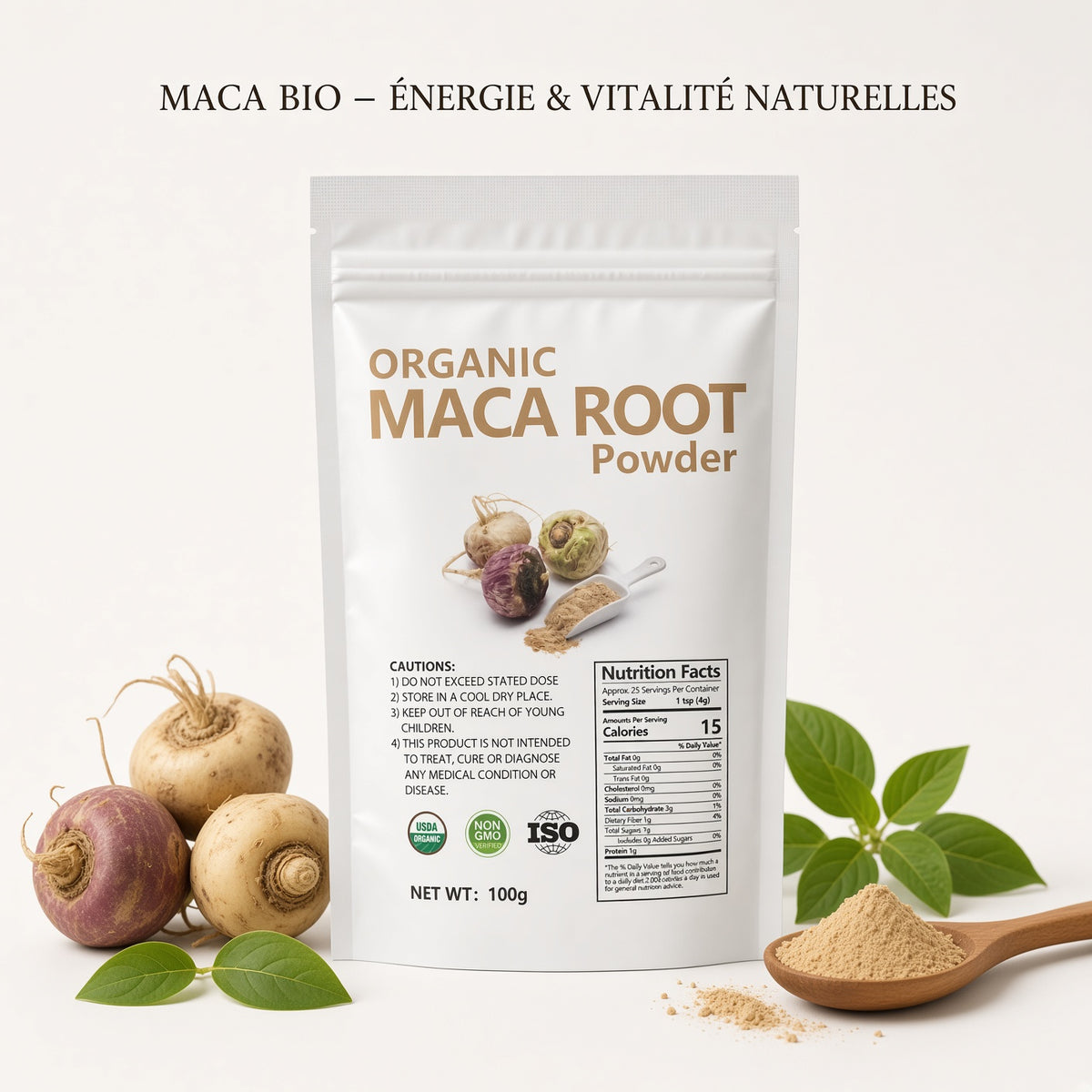 Vous Manquez d'Énergie ? Découvrez la Puissance de la poudre de Maca Bio 100 % Naturelle