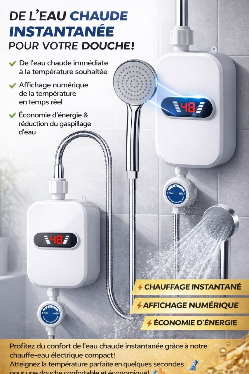 Chauffe-eau électrique instantané