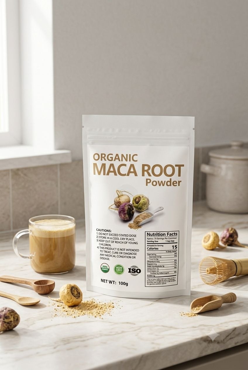 Vous Manquez d'Énergie ? Découvrez la Puissance de la poudre de Maca Bio 100 % Naturelle