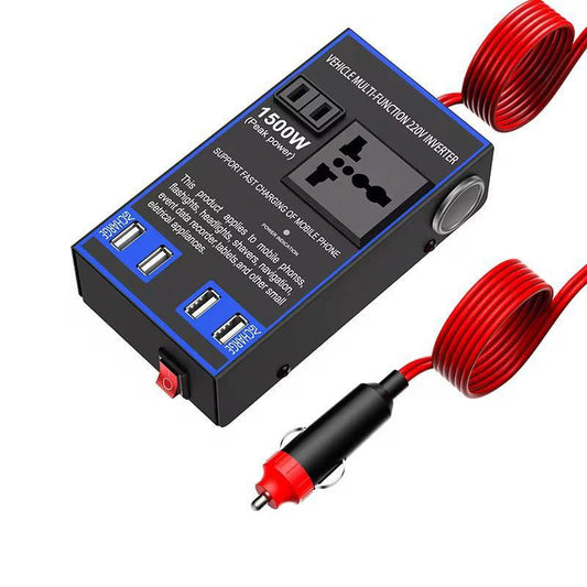 Convertisseur de voiture 12V à 220V 1500W avec USB