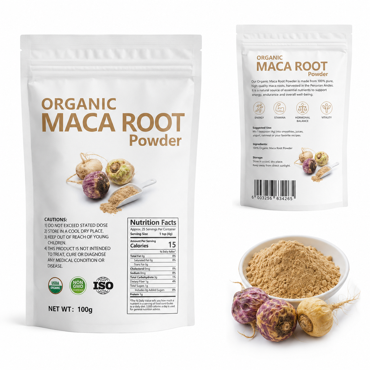 Vous Manquez d'Énergie ? Découvrez la Puissance de la poudre de Maca Bio 100 % Naturelle
