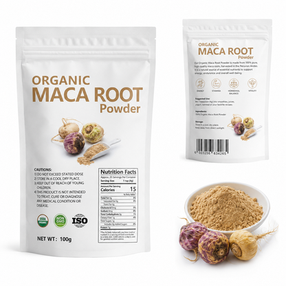 Vous Manquez d'Énergie ? Découvrez la Puissance de la poudre de Maca Bio 100 % Naturelle