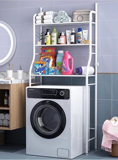 Étagère de Rangement pour Machine à Laver – Organisateur Gain de Place